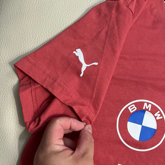 NWT - Puma x BMW Women’s Short Sleeve T Shirt - Size L - Picture 6 of 10